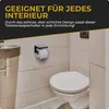 HGMD Toilettenpapierhalter mit Ablage - Schwarz - Produktbild-Vorschau 4