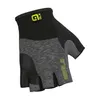 ALÉ Fingerlose Fahrradhandschuhe - COMFORTS - Grau/Gelb S Produktbild-Vorschau 1