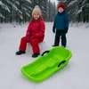 Dětské sáňky s brzdami a tažným lanem - robustní plast, Náhled obrázku produktu 5
