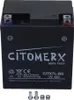Gel-Batterie CIT YTX7L, 12 V 6 Ah, Pluspol rechts, DIN Produktbild-Vorschau 2