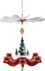 Eénlaags hangende piramide "Winterkinder", rood Productafbeelding-voorbeeld 2