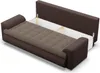 Sofa 3-Sitzer  mit Schlaffunktion Foresta, Braun + Braun Produktbild-Vorschau 4