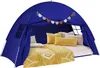 COSTWAY Kindertent, speelhut met 2 ramen en vlaggen, Productafbeelding-voorbeeld 1
