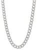 Silberkette Panzerkette Halskette Breite 4,2 mm Länge 45 cm Produktbild-Vorschau 1