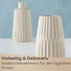 TOPANBIETER 999 Porzellan Vase 2er-Set beige matt Produktbild-Vorschau 4