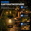 Solar Laterne 2er Set LED Gartenlaterne warmweiß 2700K, Produktbild-Vorschau 7