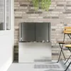 vidaXL Contenitore per cuscini da giardino, acciaio Anteprima dell’immagine prodotto 4