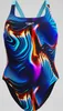 Speedo Digital Allover Printed Leaderback Badeanzug Damen, Produktbild-Vorschau 10