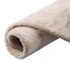 Luxus Super Soft Fellteppich Plush Beige Rund, Größe:120 cm Produktbild-Vorschau 4