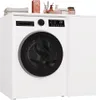Mobile lavatrice per bagno con ante POLA NP 1D BIANCO 2 Anteprima dell’immagine prodotto 12