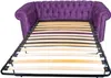 Sofa 3 Sitzer Chesterfield Couch Schlafsofa Bettfunktion Produktbild-Vorschau 2