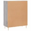 Sideboard Grau Sonoma 69,5x34x90 cm Holzwerkstoff Produktbild-Vorschau 8