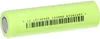 A single green battery with text and a barcode printed on it, set against a white background. Produktbild-Vorschau