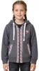 Krüger Sweatjacke Hoddie Kinder anthrazit 128 Produktbild-Vorschau 1
