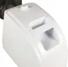 Close-up shot of the top part of a white electronic device. Produktbild-Vorschau