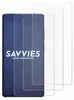 A product shot of multiple screen protectors for a smartphone, with the brand name visible on one of the protectors. Produktbild-Vorschau