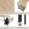 Bureau informatique STOKE 137x55x75cm - Bois clair Voir les images du produit 4