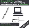 iPHONE 16 / PLUS SIM KARTEN HALTER TRAY ADAPTER FACH Produktbild-Vorschau 2