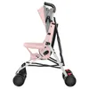 Poussette pliable avec ouate et moustiquaire Rose Voir les images du produit 6