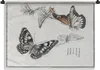 MuchoWow® Wandteppich Wandbehang Schmetterling - Vintage - Produktbild-Vorschau 1