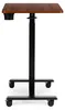 Verstellbarer mobiler Schreibtisch, 70x48 cm, Tisch für Produktbild-Vorschau 6