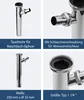 Sanitop Verstellrohr / Abwasserschlauch Chrom 1 1/4" X 200 Produktbild-Vorschau 3