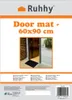 Ruhhy 22055 Fußmatte 60 x 90 cm, schwarz-grau Produktbild-Vorschau 17