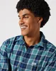 Wrangler LS 1 Point Shirt Herrenriegel Hemd Hydro Indigo Produktbild-Vorschau 4
