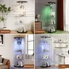 UnboxG 5-eckige Standvitrine mit LED-Beleuchtung Produktbild-Vorschau 8