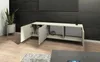 Sophia Lowboard 139 cm 3-türig mit Metallfüßen kaschmir Produktbild-Vorschau 4