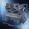 STAHLWERK Kompressor 10 bar 60 L 3,94 PS 2,9 kW 500 l/min Produktbild-Vorschau 9