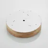 Lindby Deckenlampe Tanju, Ø40 cm, 3-flg., Kautschukholz, Produktbild-Vorschau 8