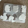 6 siliconen mallen, gietvormen, herfstthema: egel, pompoen, Productafbeelding-voorbeeld 5