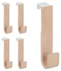 Set da 5 ganci da porta Relaxdays, legno e ferro, per Anteprima dell’immagine prodotto 9