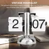 Tischuhr, Retro-Flip-Uhr, Flip-Schreibtischuhr, automatisch Produktbild-Vorschau 4
