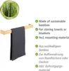 WENKO portasciugamani 60 cm Bambusa bagno ospite WC Anteprima dell’immagine prodotto 2