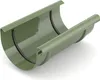 Kunststoff-Rinnenverbinder Ø 75 mm, Grün RAL 6020 Produktbild-Vorschau 1