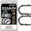 2x Sägekette 40cm 1,1mm 3/8" 56TG für Parkside PPKSA40LIA1 Produktbild-Vorschau 1