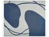 BELIANI Decke Blau und Hellgrau 130 x 170 cm mit Fransen Produktbild-Vorschau 5