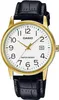 Męski zegarek Casio MTPV002GL-7B2 Gold Leather Japanese Podgląd zdjęcia produktu 1