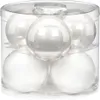 Weihnachtskugeln Glas 10cm 6 Stück - Pure White Produktbild-Vorschau 2
