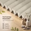 Plissee Klemmfix ohne Bohren 80x130cm Leinen Sichtschutz Produktbild-Vorschau 5
