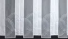 1 Teil Kurzgardine - Panneaux weiß ca. 16 x 45cm (B/H) Produktbild-Vorschau 6