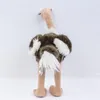 Kuscheltier Strauß 32 cm stehend grau Produktbild-Vorschau 3