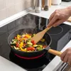 Ø24cm Gusseisenpfanne  6 cm hoch mit Holzgriff Produktbild-Vorschau 7