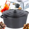 Vilde | Casseruola - Con coperchio - Nero - 5,9 L - Ghisa - Anteprima dell’immagine prodotto 2
