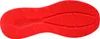 The sole of a red shoe is shown against a white background. Anteprima dell’immagine prodotto