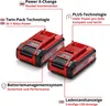 EINHELL Akku Power-X-Change TWIN-PACK 18Volt 4,0Ah, (2 Produktbild-Vorschau 12