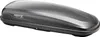A black roof box is shown against a white background. Produktbild-Vorschau