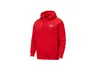 Nike Sportswear Club Fleece Hoodie Rot Gr.XXL Produktbild-Vorschau 1